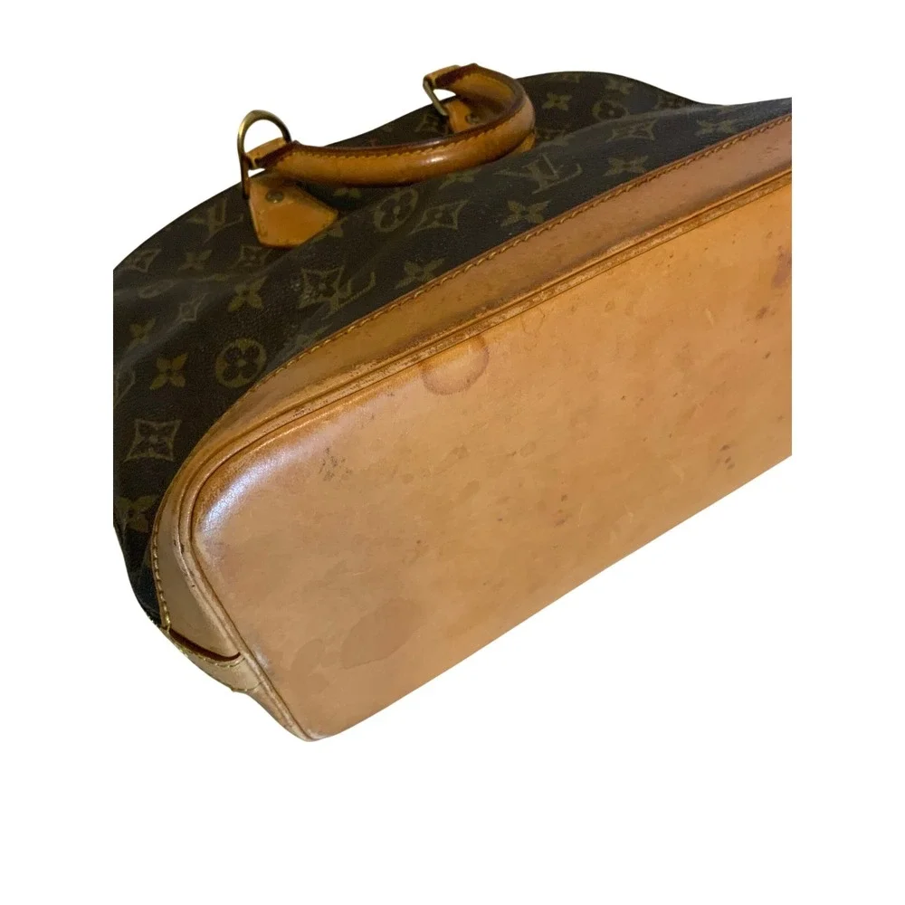 Louis Vuitton Alma PM Monogram Canvas Handbag Brown M51130 Vintage - Picture 11 of 16